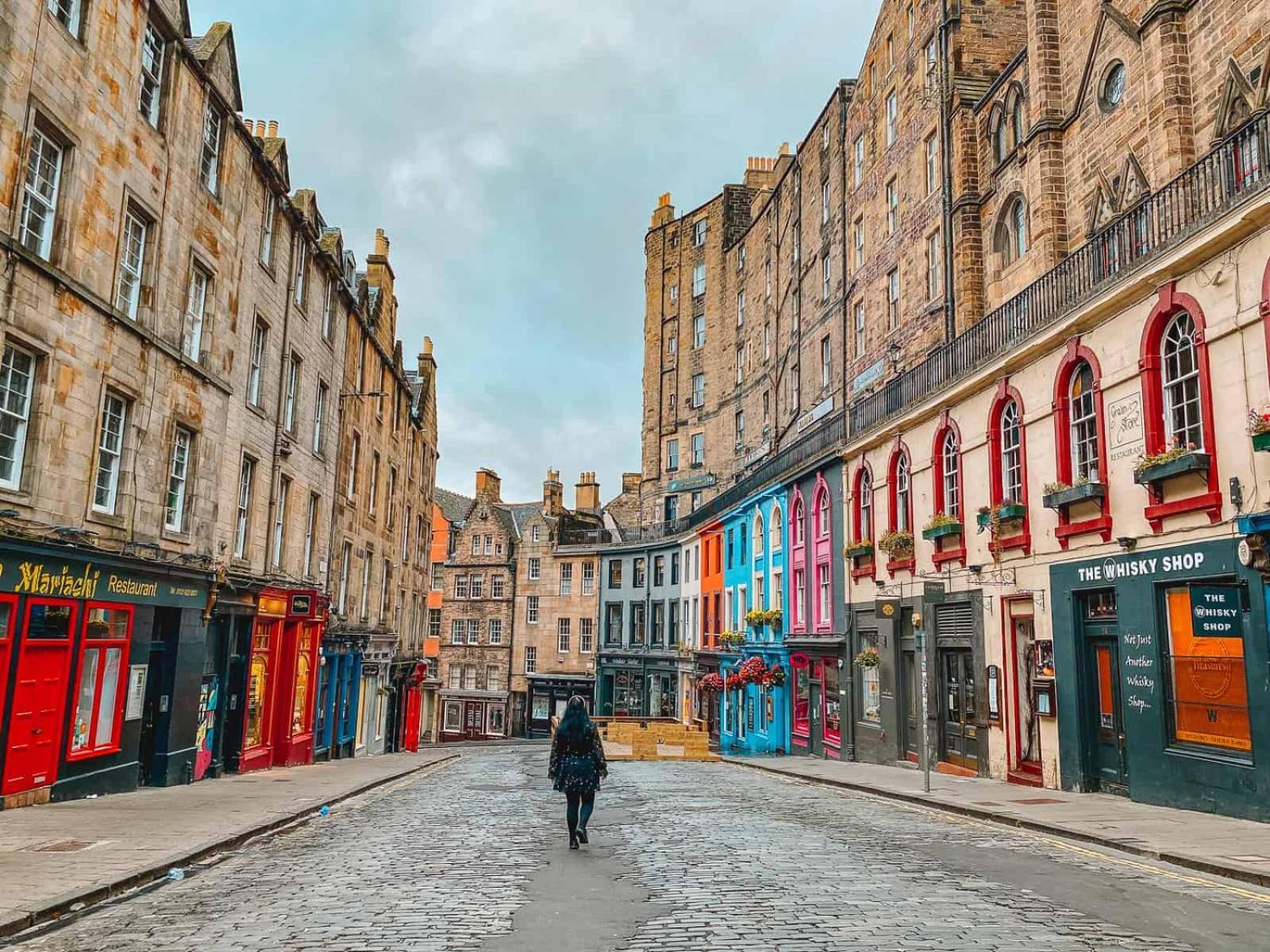 Victoria Street View Flat In Edinburgh Eb10 Apartment Exterior foto